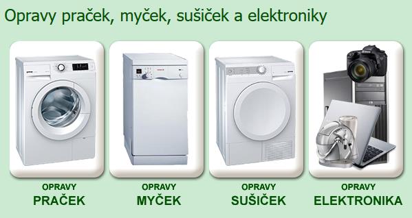 Opravy Praček Praha